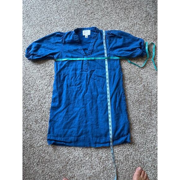 Lilly Pulitzer Maileigh Linen dress, Blue, size 0, but fits large - Picture 7 of 14